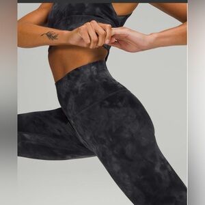 Lululemon Align tie-Dye high rise Leggings